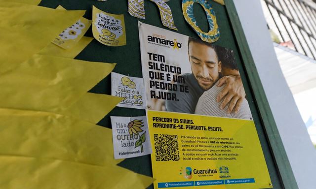Guarulhos lança campanha do Setembro Amarelo: “Tem silêncio que é um pedido de ajuda”