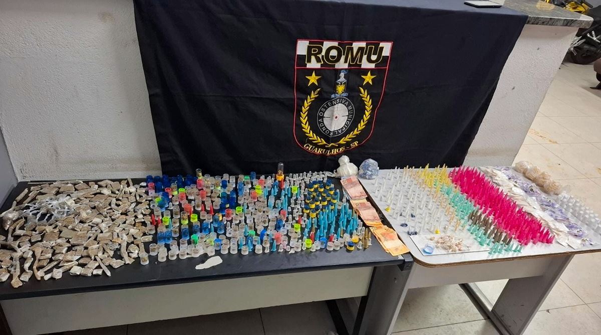 GCM prende dois homens e apreende um adolescente por suspeita de tráfico