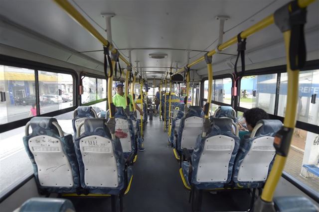 Número de passageiros nos ônibus de Guarulhos cai até 50% nesta quarta-feira