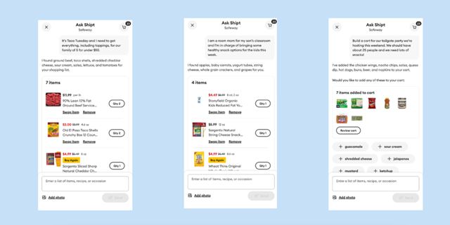 Shipt se torna o mais recente aplicativo de entrega com um assistente de compras de IA