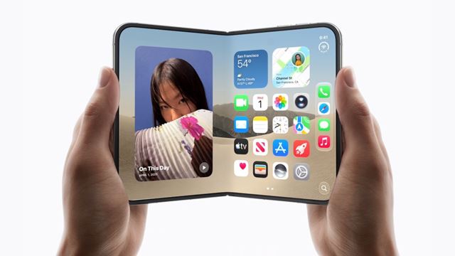 A Apple revela seu primeiro dobrável, o iPhone Duo