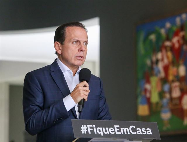 Doria: Vejo com total naturalidade investigação da PGR sobre contratos de SP