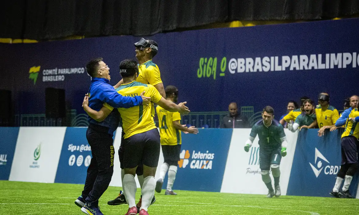 Futebol de cegos: Brasil vai à final da Copa América contra Colômbia
