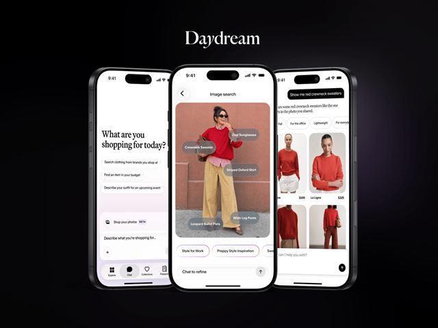 O aplicativo de moda Daydream usa a Apple Intelligence para ajudar você a comprar os looks do seu rolo da câmera