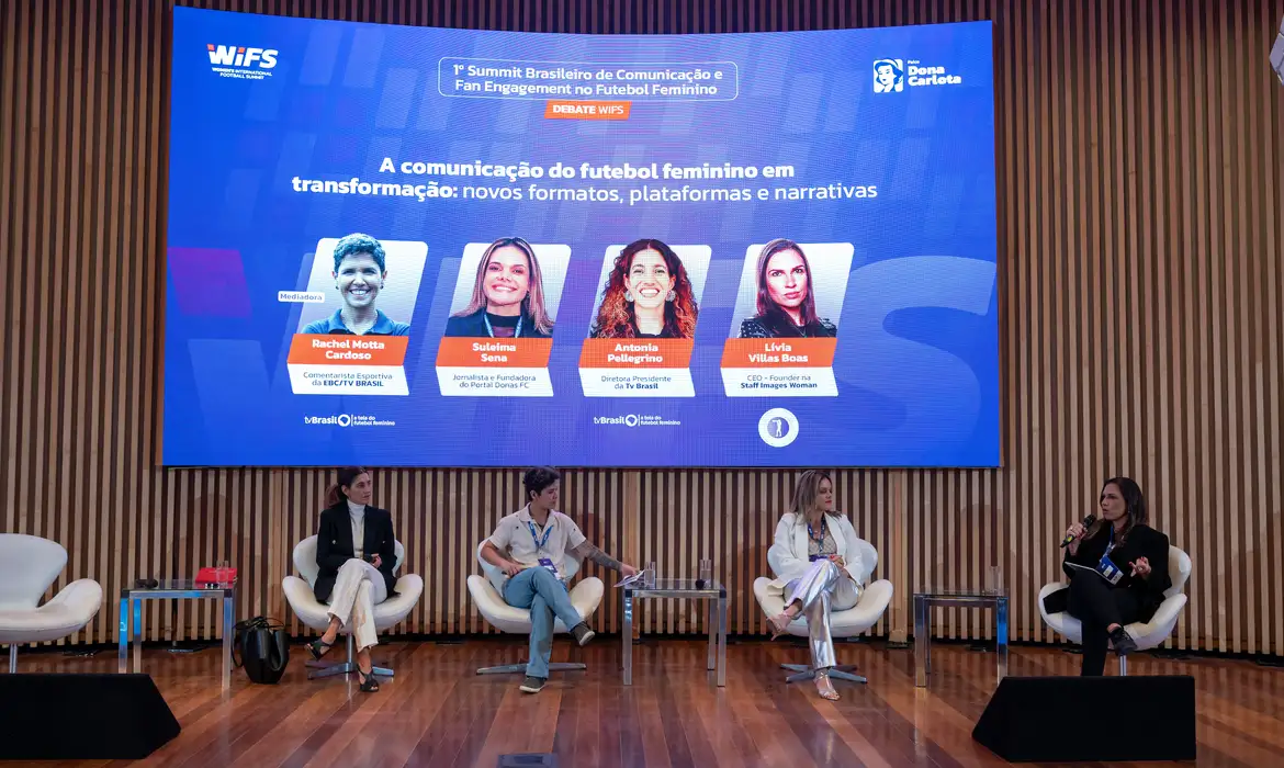 Apoiado pela EBC, evento debate desenvolvimento do futebol feminino