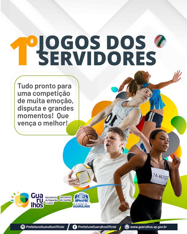 Jogos dos Servidores de Guarulhos começam nesta sexta-feira no Estádio da Ponte Grande