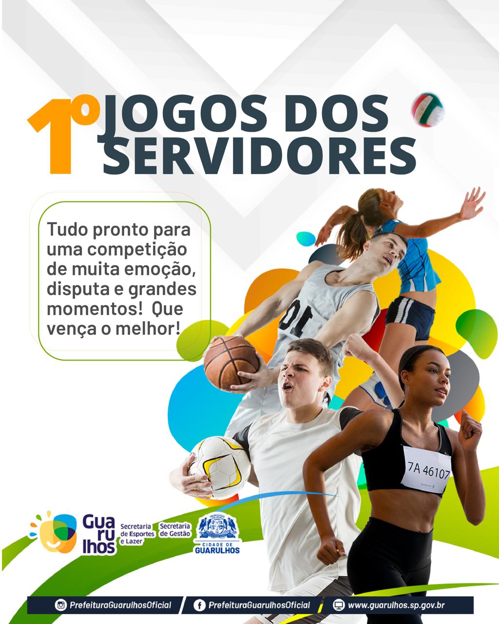 Jogos dos Servidores de Guarulhos começam nesta sexta-feira no Estádio da Ponte Grande