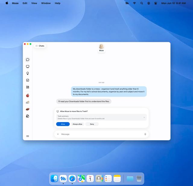 O Muse da Meta chega ao Mac, permitindo que a IA realize ações no seu computador