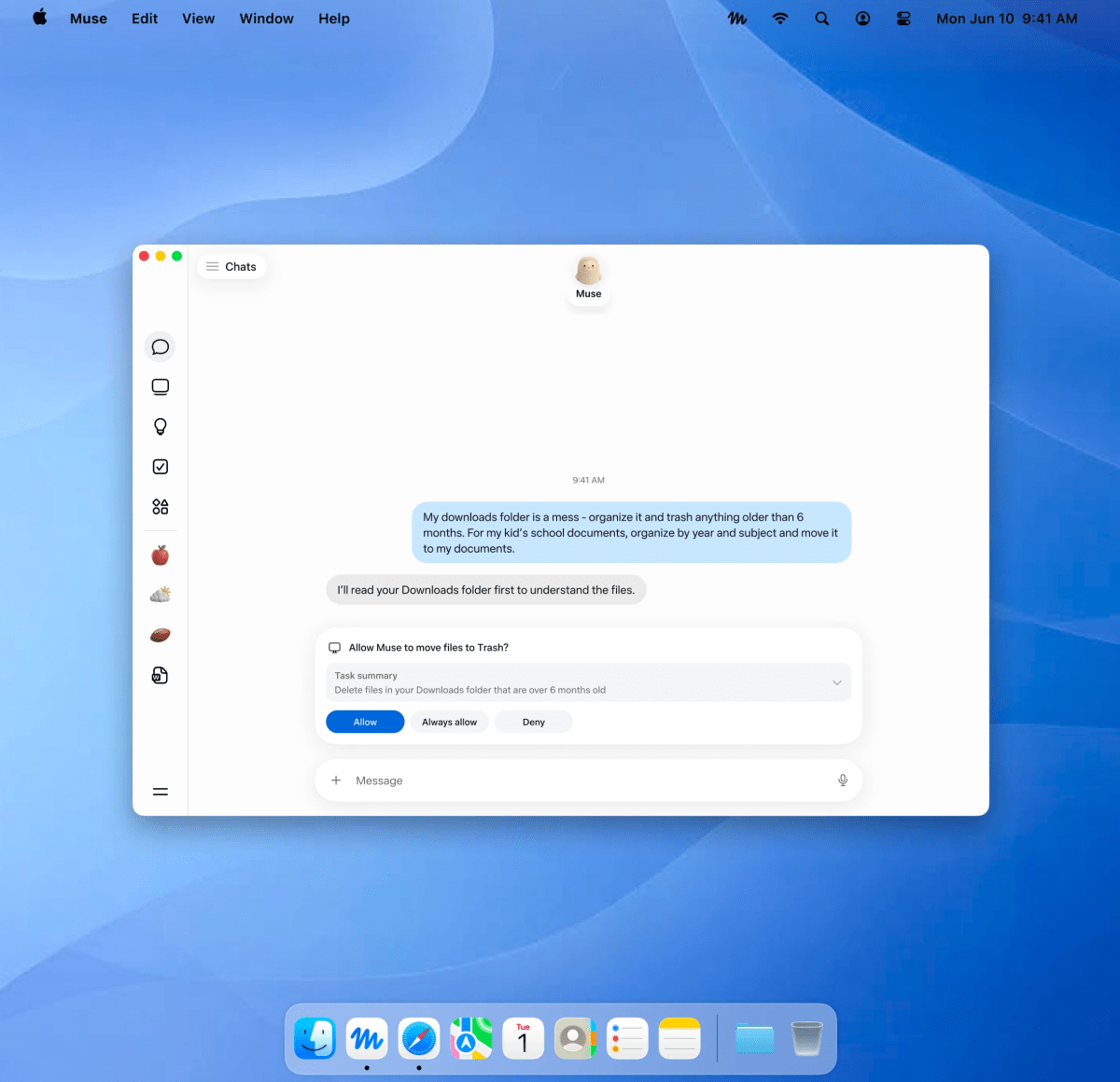 O Muse da Meta chega ao Mac, permitindo que a IA realize ações no seu computador