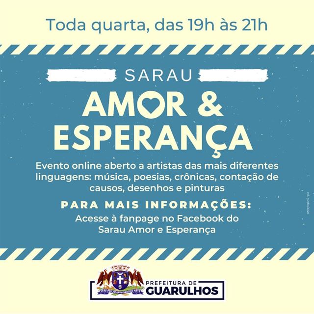 Sarau Amor e Esperança homenageia o cordelista Bosco Maciel nesta quarta-feira