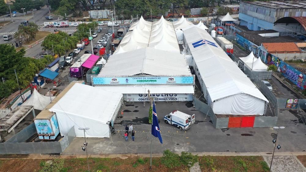 Hospital de campanha de Guarulhos completa dois meses salvando vidas