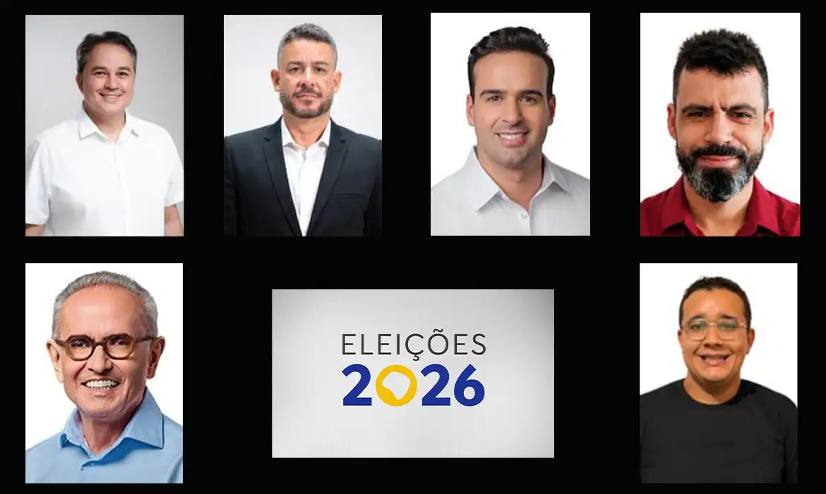 Confira quem são os seis candidatos a governador da Paraíba