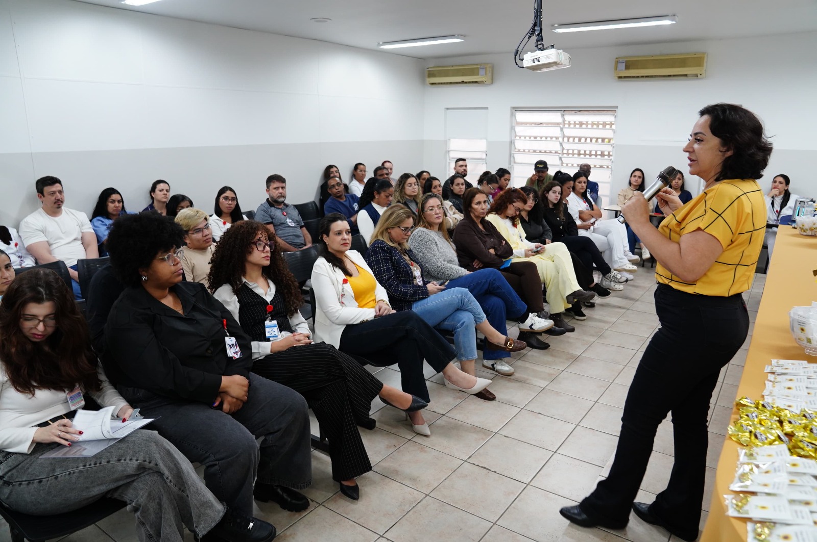 HMU promove ações de saúde mental e segurança do paciente e reúne mais de 300 participantes