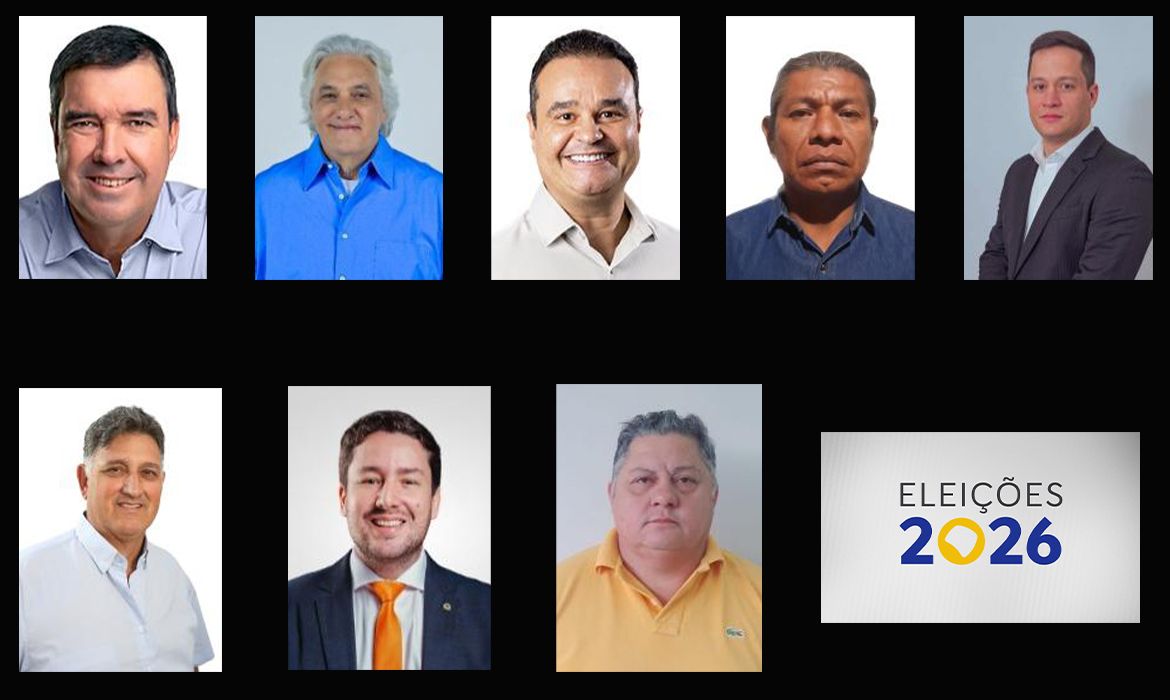 Veja quem são os candidatos a governador de Mato Grosso do Sul