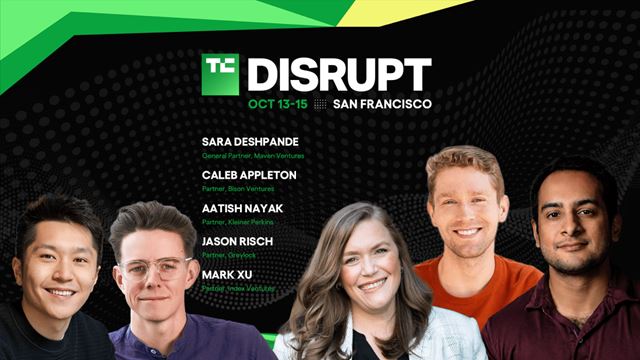 Próximos cinco VCs julgando os 200 concorrentes do Startup Battlefield no TechCrunch Disrupt 2026