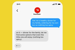 DoorDash launches an AI agent you can text to order food
