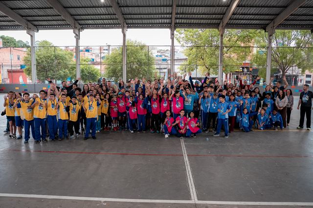 Participação de estudantes em modalidades coletivas encerra Etapa Municipal do JEM 2026