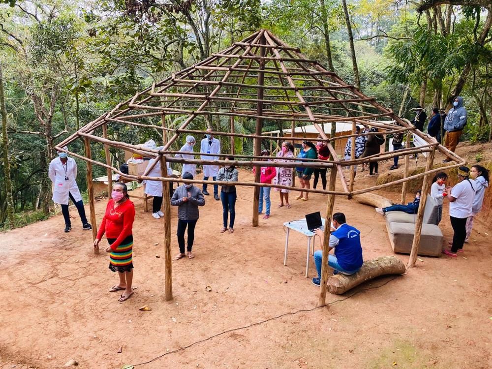 Prefeitura realiza teste de Covid-19 em indígenas de aldeia em Guarulhos