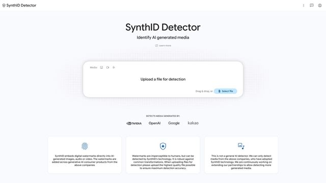 O novo site SynthID do Google pode identificar mídias geradas por IA