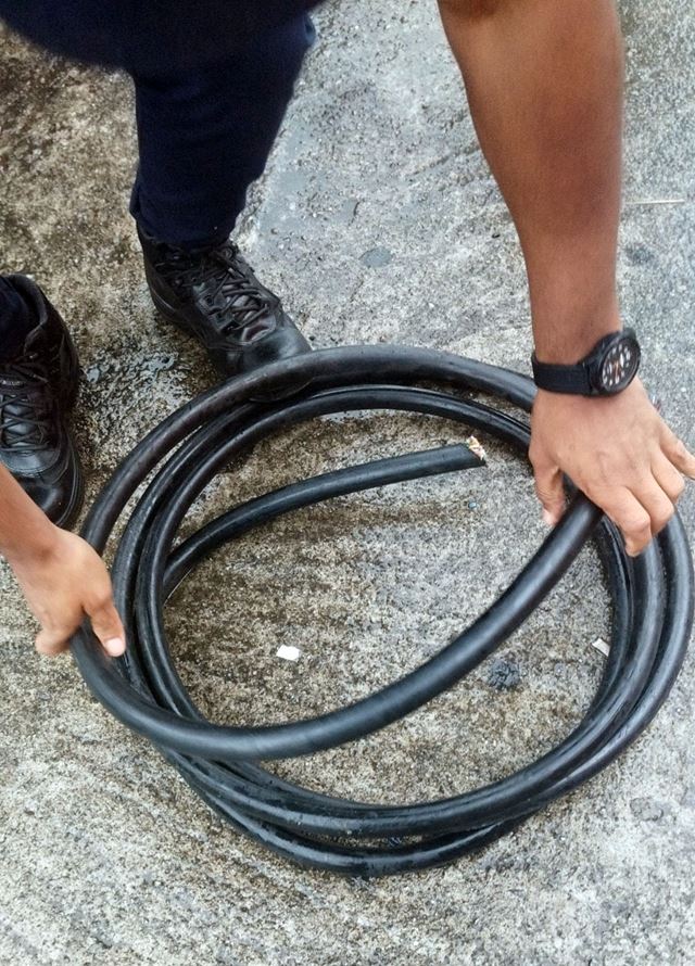GCM prende homem por furto de cabeamento para telecomunicações no Soberana