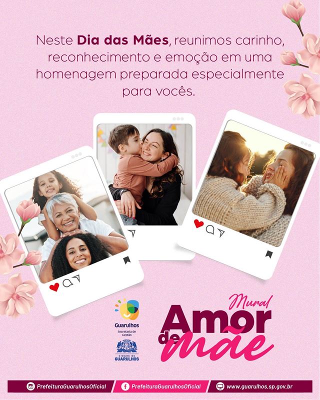 Servidoras participam com mais de 350 imagens da Campanha Mural Amor de Mãe