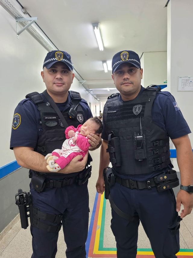 GCM salva recém-nascida com ação rápida no São João