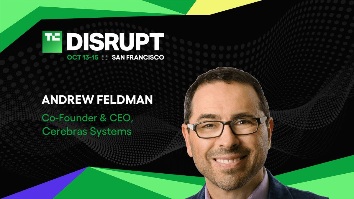 Andrew Feldman, da Cerebras Systems, sobre se a inteligência artificial pode continuar escalando no TechCrunch Disrupt 2026