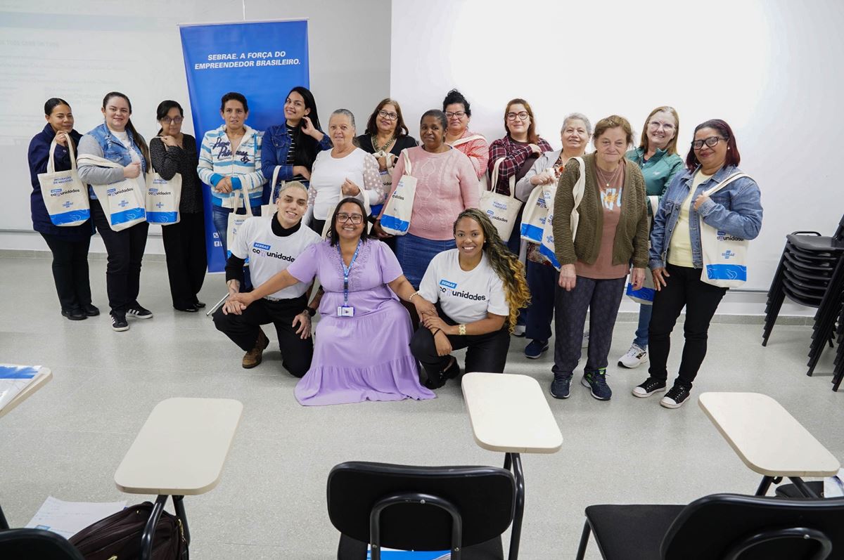 Assistidas pela Casa da Mulher Vila Camargos iniciam o curso do Sebrae “Incubação de Negócios”